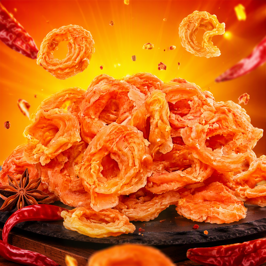 The spicy and fragrant beef snacks are crispy and juicy, making them perfect for snack lovers Item Picture