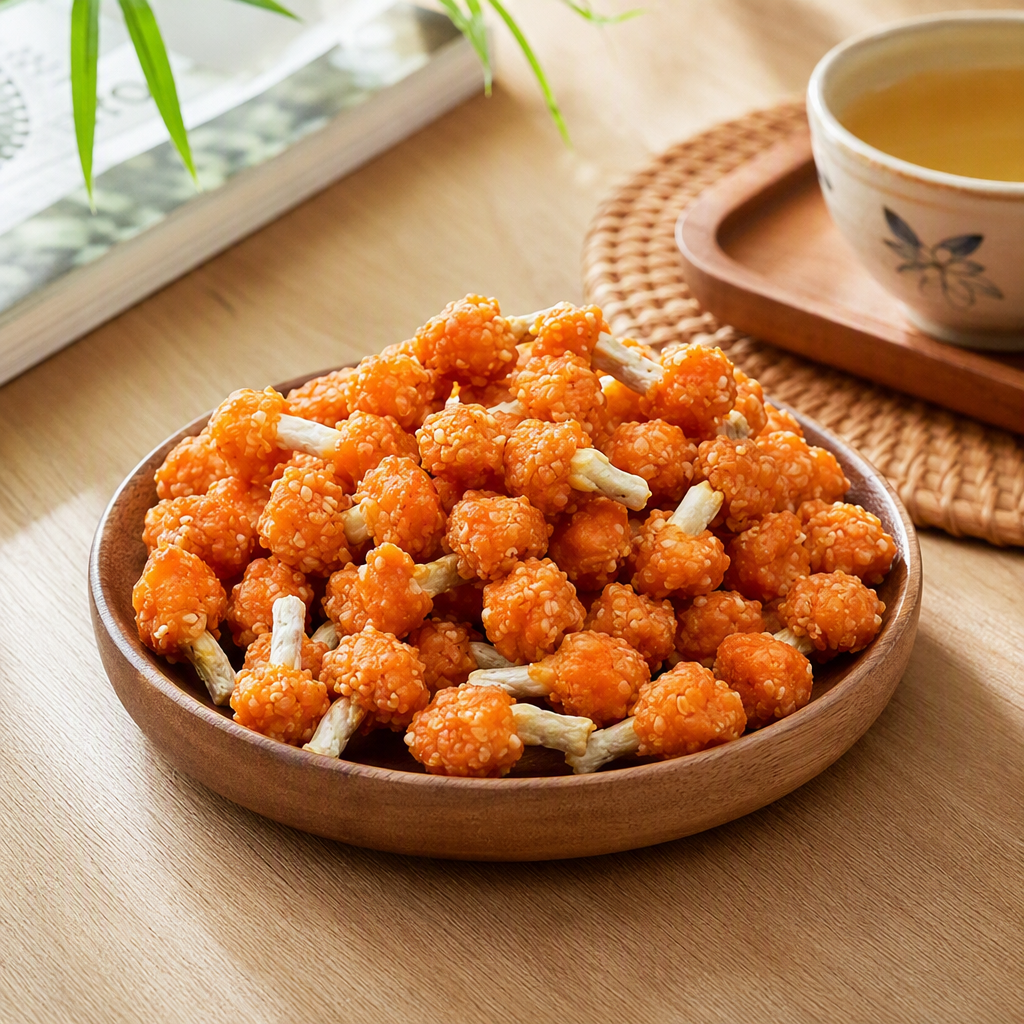 Tender and juicy chicken snacks, healthy, delicious, crispy and rich in aroma, are perfect for snack lovers Application Scenario