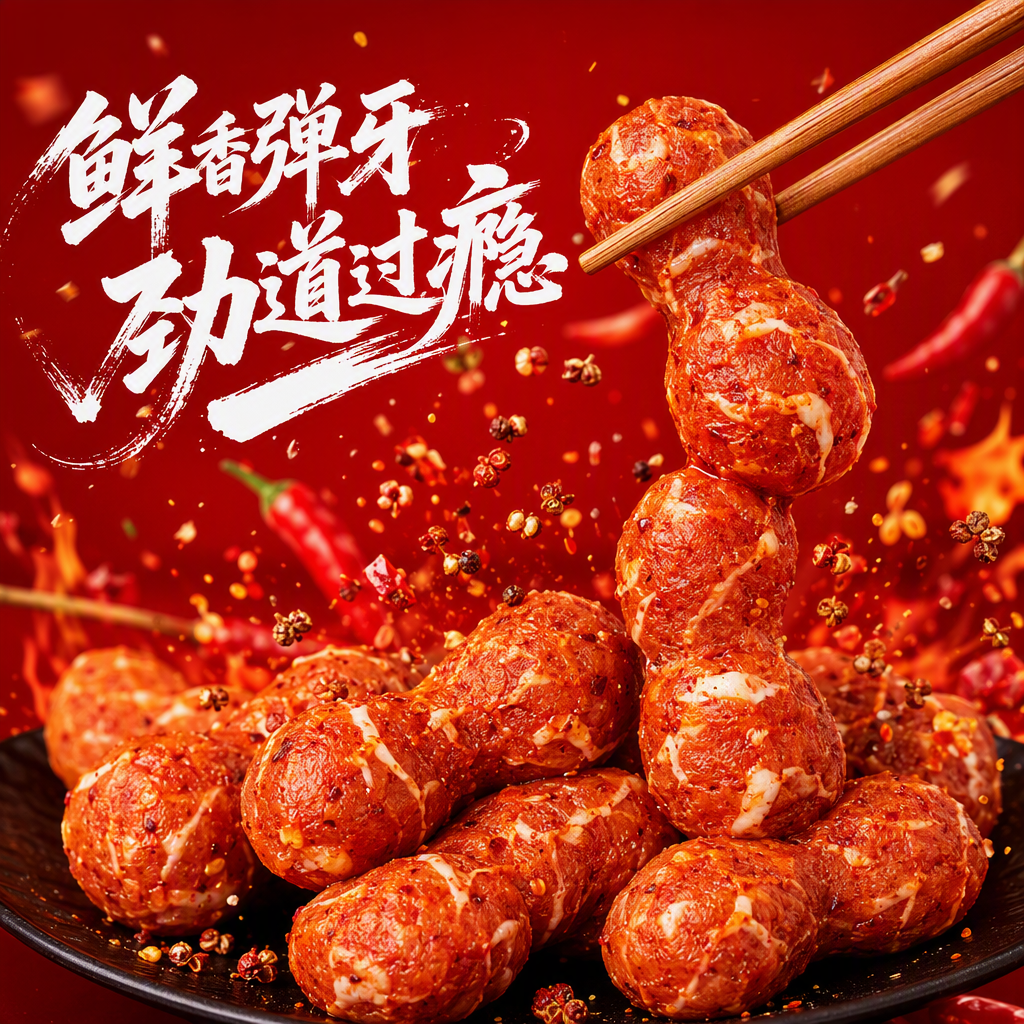 Rich and fragrant beef snacks, spicy and savory casual snacks, ready-to-eat meat jerky and meat jerky snacks, various flavors and packaging details Picture