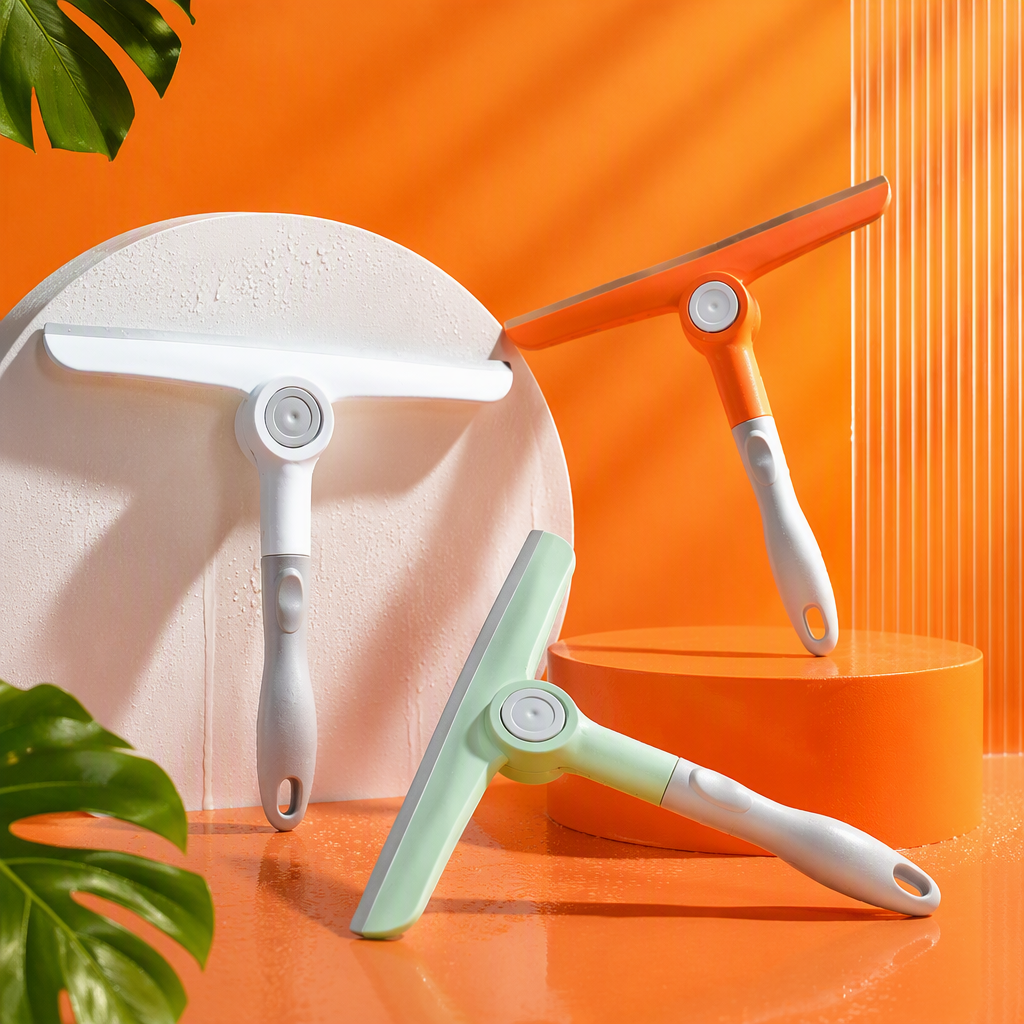 Multicolor combinación auto parabrisas limpiaparabrisas juego de tres piezas blanco luz verde naranja productos de limpieza duraderos Specification image