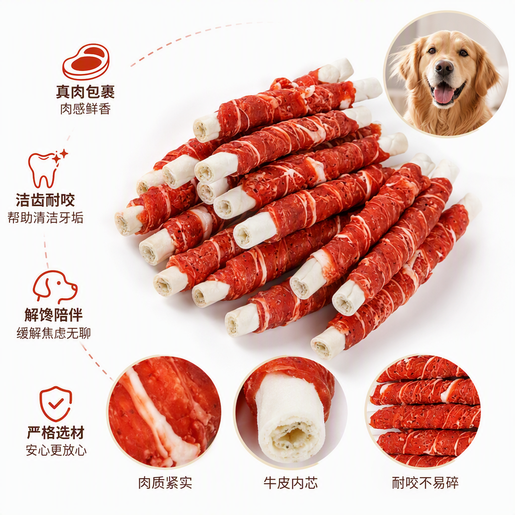 Comida para mascotas perro enlatado snack nutrición equilibrada saludable delicioso palatable suministros de alimentación para mascotas details Picture
