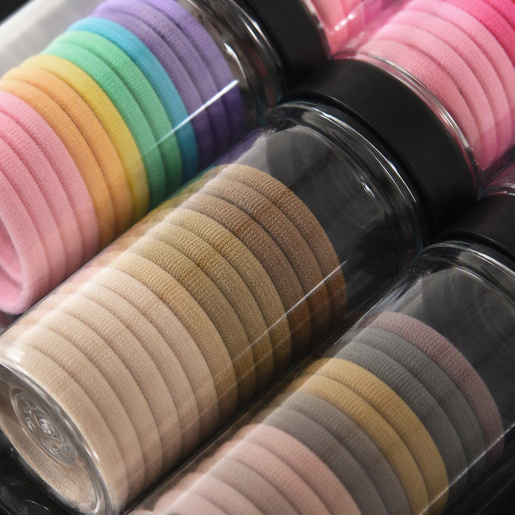 مجموعة شعر ذات شعر متعدد الألوان، مجموعة صغيرة من أغطية شعر جميلة، من أطفال وفتيات Application Scenario