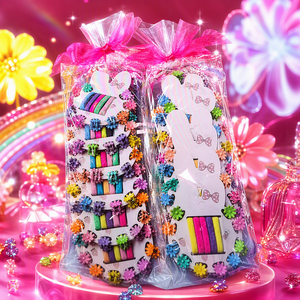 مجموعة من علب حلاقة مجففة شعر جميلة من فتاة صورية Specification image