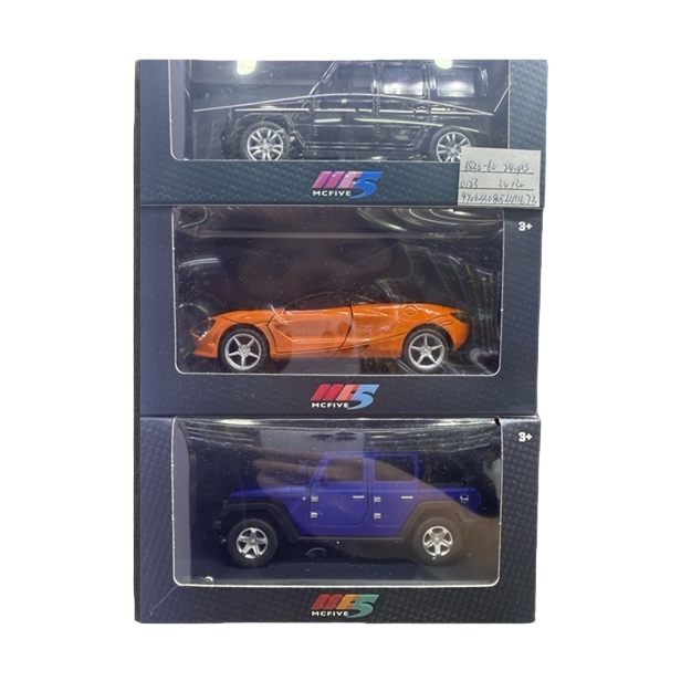 Fun car model toys, children's creative assembly racing car simulation car collection gifts