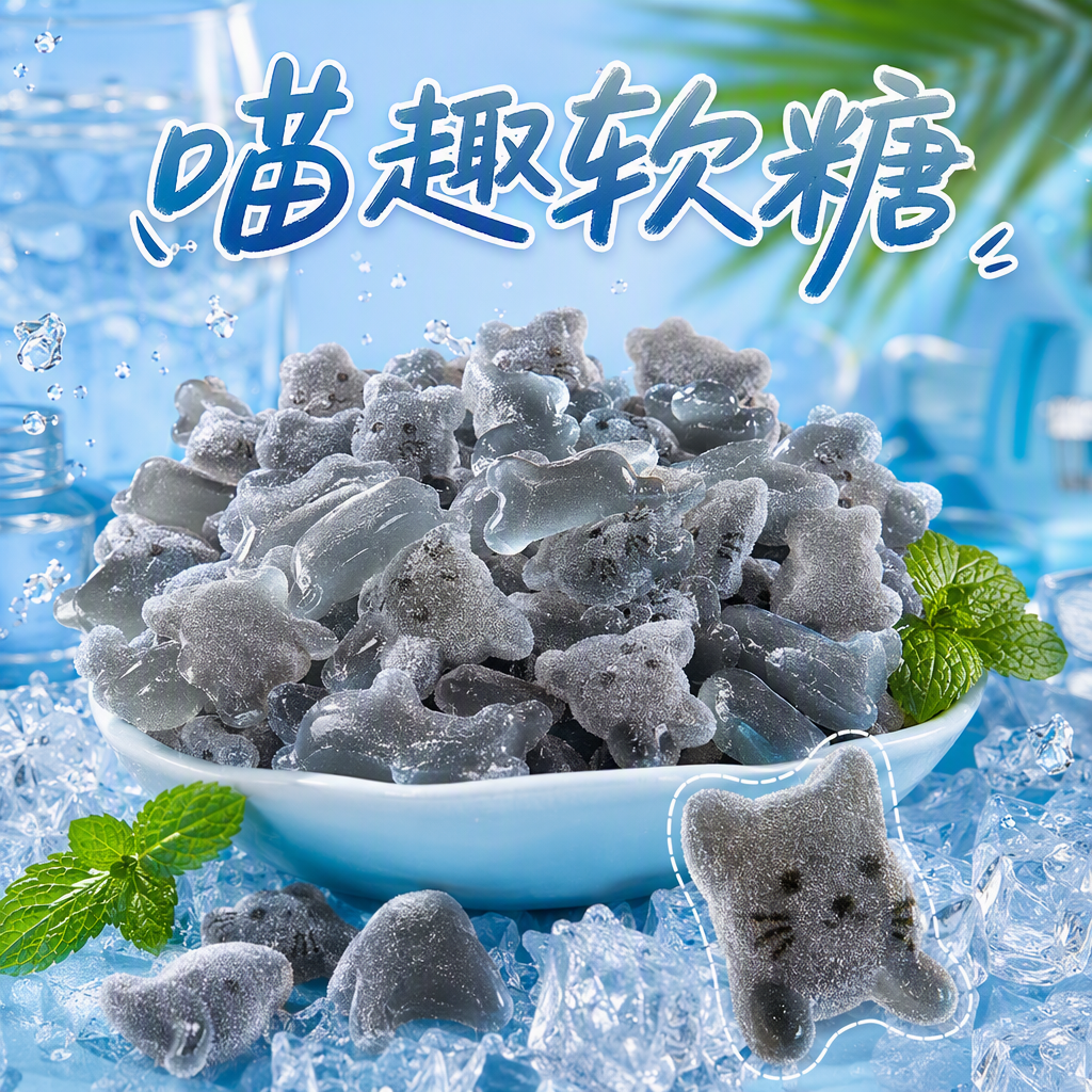 Cute plush bear-shaped snacks, fun and relaxing desserts, children's favorites, with a variety of flavors to choose from Specification image