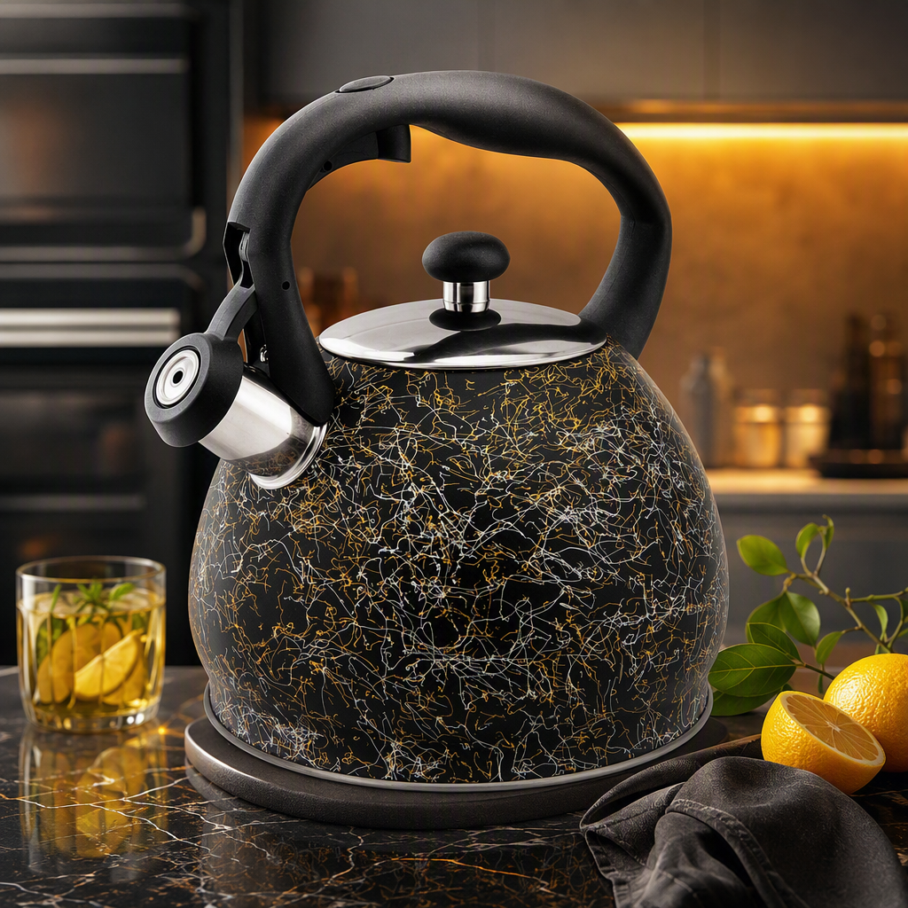 Multifunctional stainless steel kettle, Mingyin pot, household kitchenware, heat-resistant, durable, convenient and practical HR730-4 details Picture