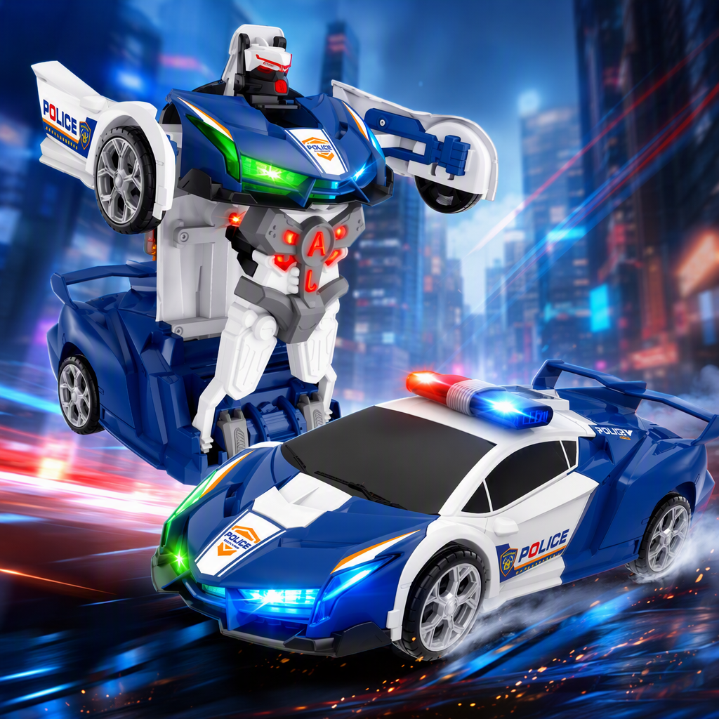 Creative robot model toys, children's educational assembly, fun collection, hands-on assembly toy gifts Item Picture