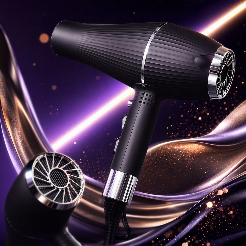 ENERGY MAX imported electrical hair dryer, high-power negative ion hair care, silent and portable household hair care wonder Application Scenario
