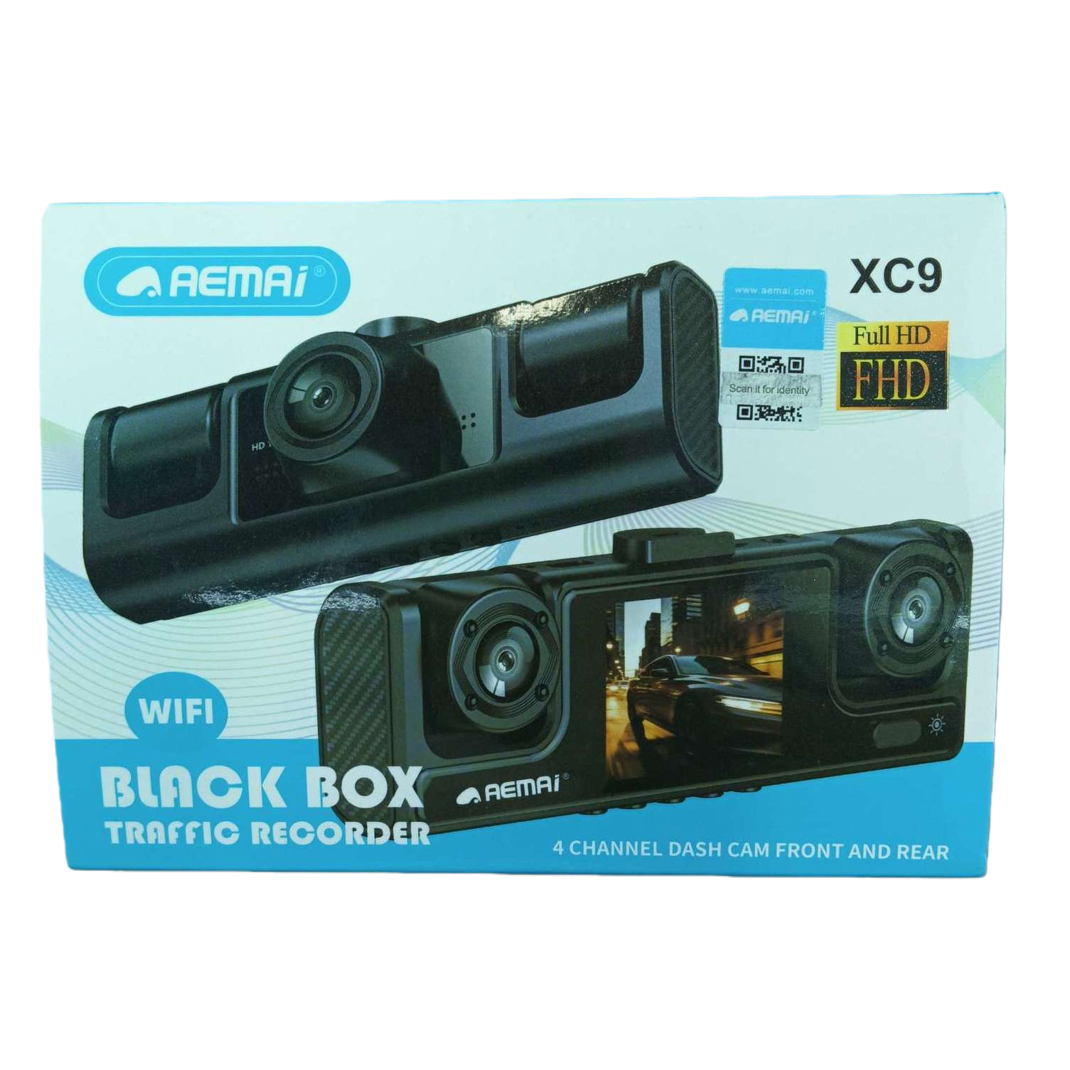 High-definition night vision dashcam dedicated packaging box, shockproof and drop-resistant portable storage box, auto parts packaging box Item Picture