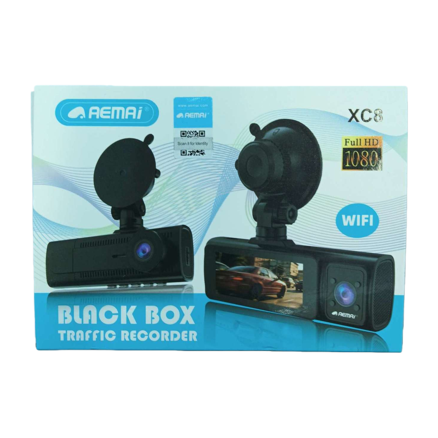 High-end black dashcam packaging box, shockproof and pressure-resistant portable storage box, auto parts packaging box Item Picture