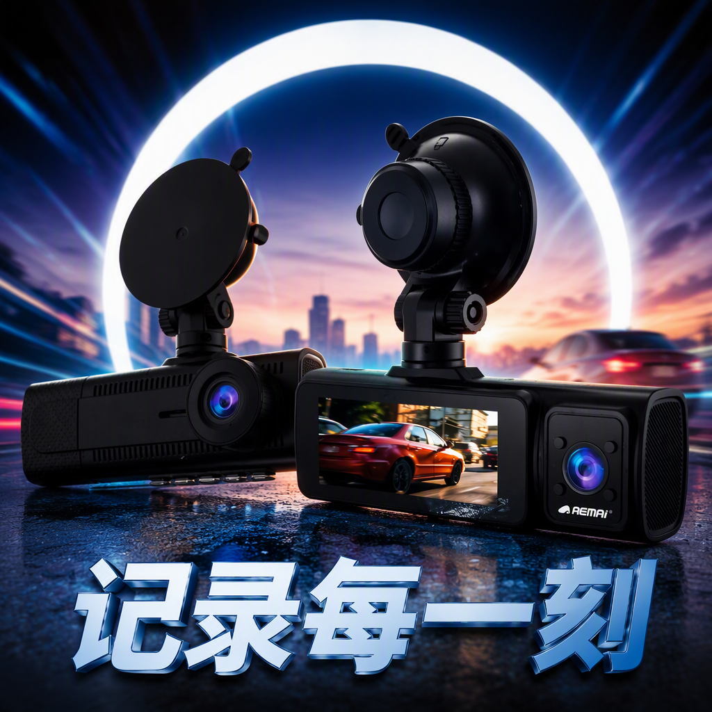 High-end black dashcam packaging box, shockproof and pressure-resistant portable storage box, auto parts packaging box Specification image