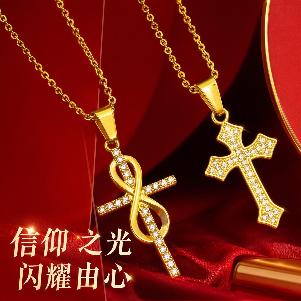 قلادة قلادة مصنوعة من الفولاذ المقاوم للصدأ، نوع من الهدايا Specification image