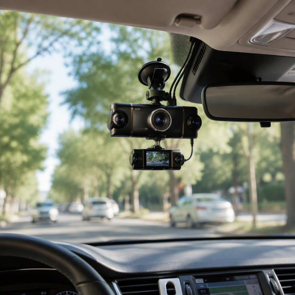 High-end black dashcam packaging box, shockproof and pressure-resistant portable storage box, auto parts packaging box details Picture