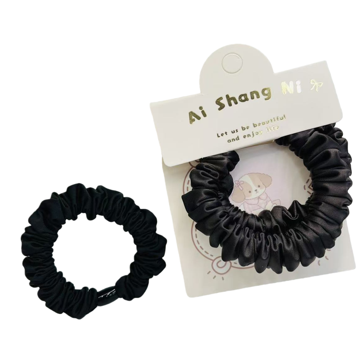 Yuki star accessorios 2 cabellos premium sensacion ethos intestino delgado anillo de pelo cuerda de cabeza mujer satén simple nueva banda elástica mujer atadura cabeza gran cuerda de pelo accesorios de pelo Application Scenario