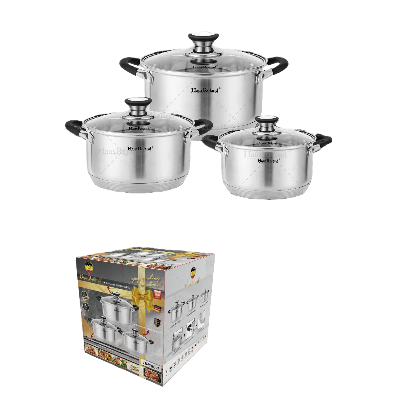 Conjunto de utensilios de cocina multifuncional conjunto de utensilios de cocina para uso doméstico sopa y fritura olla y olla combinación resistente al calor durable utensilios de cocina prácticos caja de regalo HR166-1