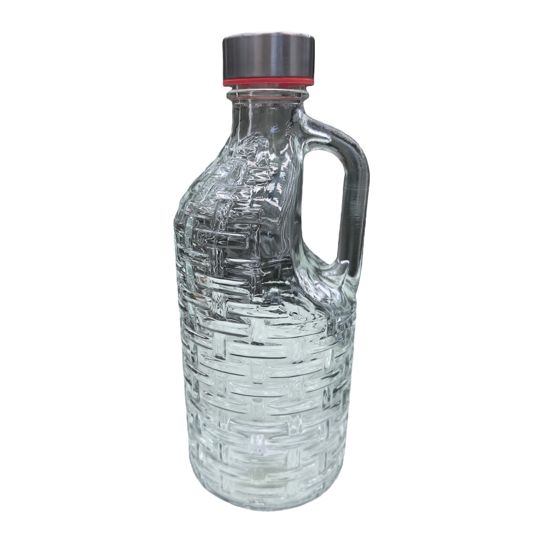 High borosilicate glass kettle with handle, heat-resistant transparent kitchenware, household teapot, tea brewing vessel Item Picture