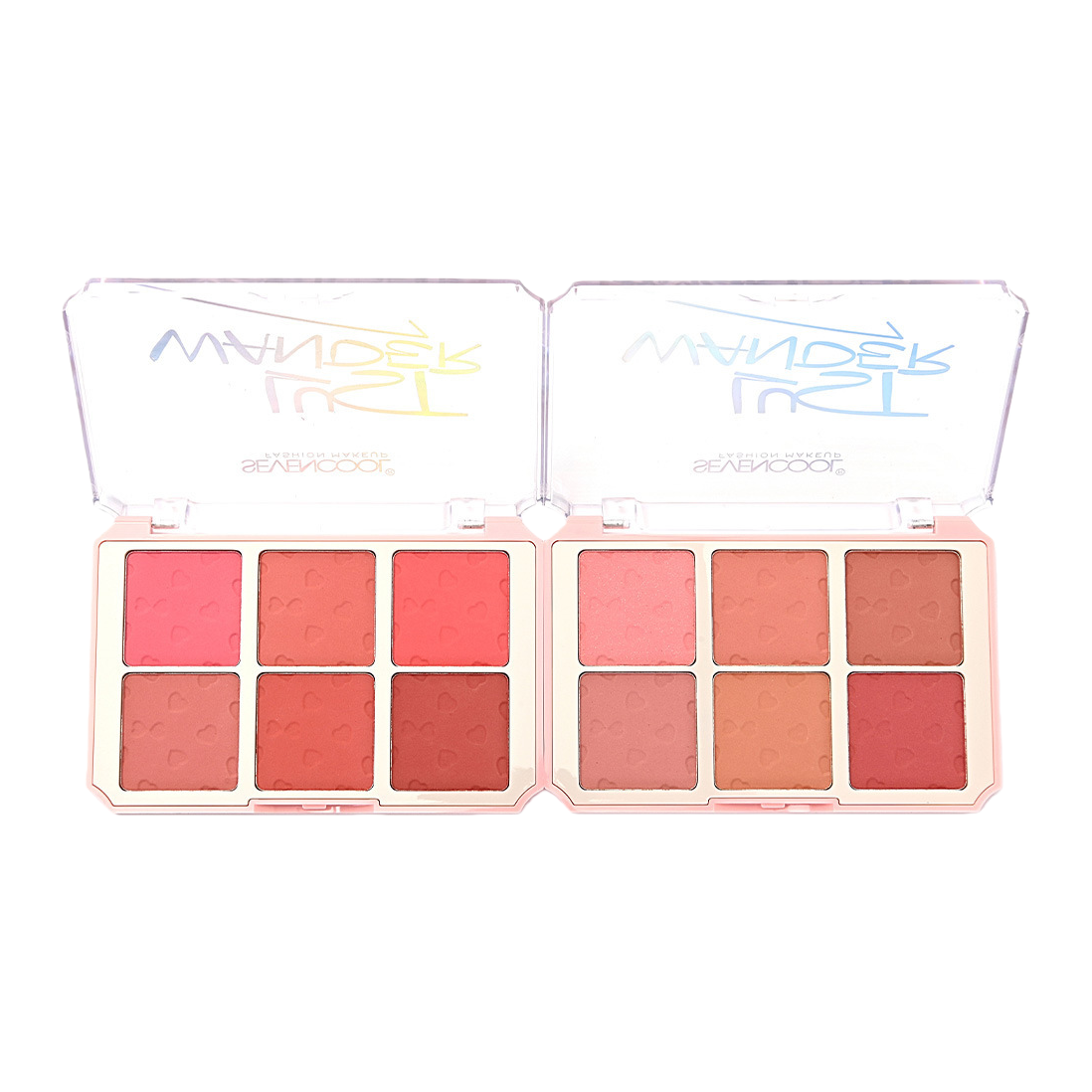 Recommended new natural and soft blush powder compact for long-lasting and smooth nude makeup Specification image