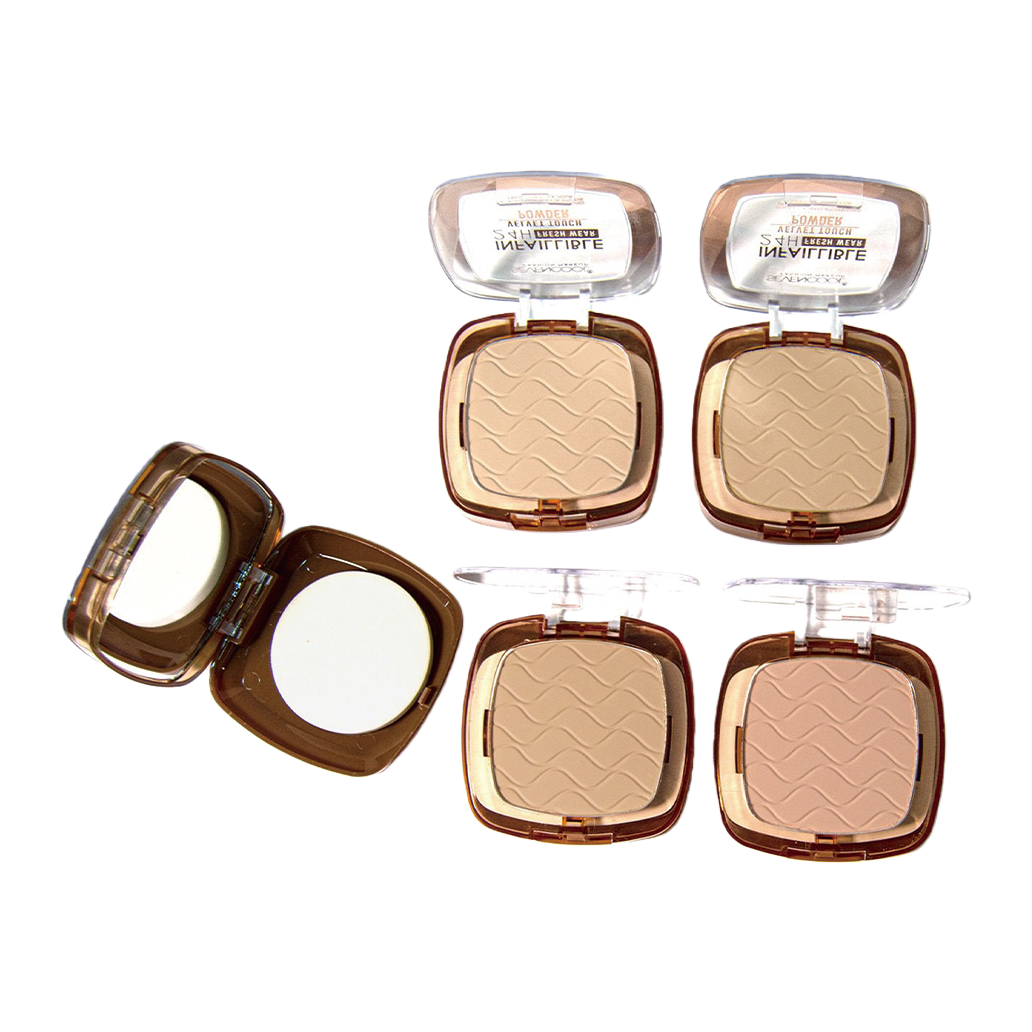 Long-lasting oil-control powder compact, natural concealer, touch-up foundation, setting powder, loose powder, light and breathable makeup products details Picture