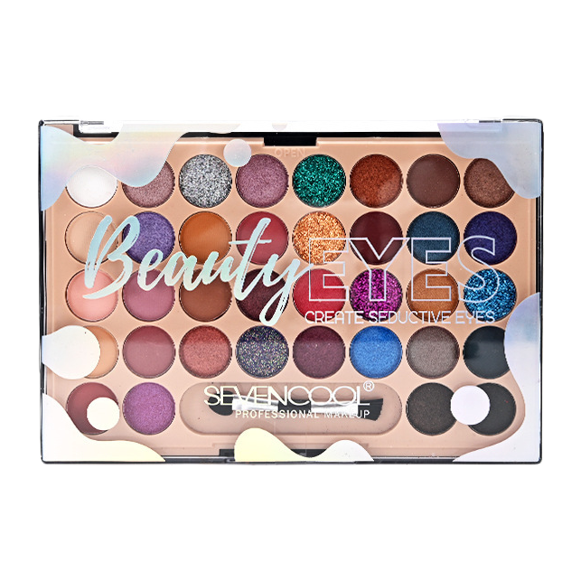 Long-lasting color-changing eyeshadow palette, multi-color matte gloss, earth tone eyeshadow palette, makeup palette, suitable for professional students and beginners Specification image