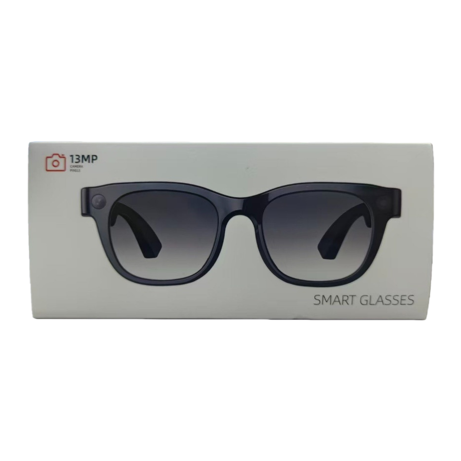 The fashionable white packaging box is suitable for smart glasses, a portable storage box, a simple and lightweight accessory storage product Item Picture