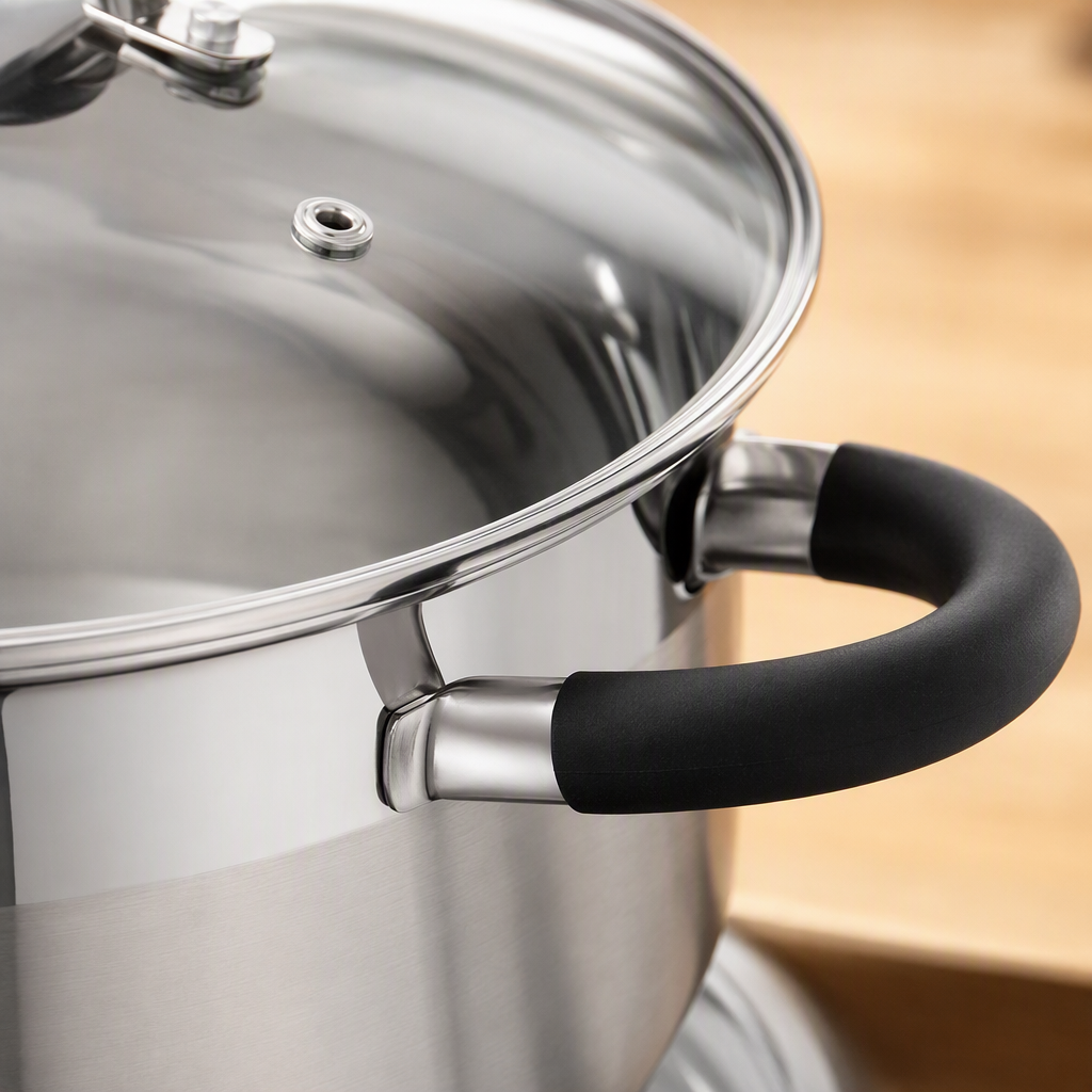 Heat-resistant non-stick cookware set for home kitchen, multi-purpose cookware combination for making soup and stir-frying, practical and durable HR1123-2 Specification image