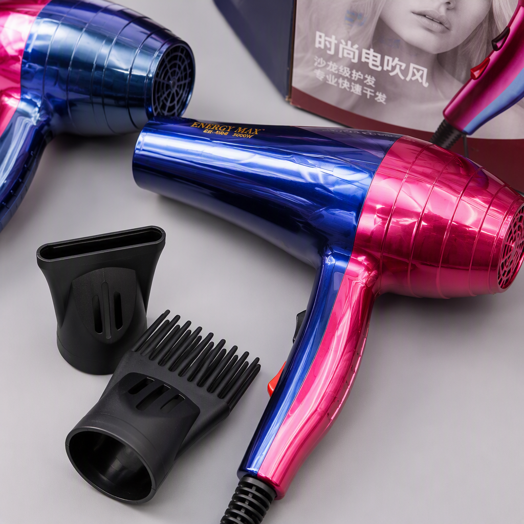 Multi-functional household hair dryer, quick hair drying and care, silent portable comb hair dryer Specification image