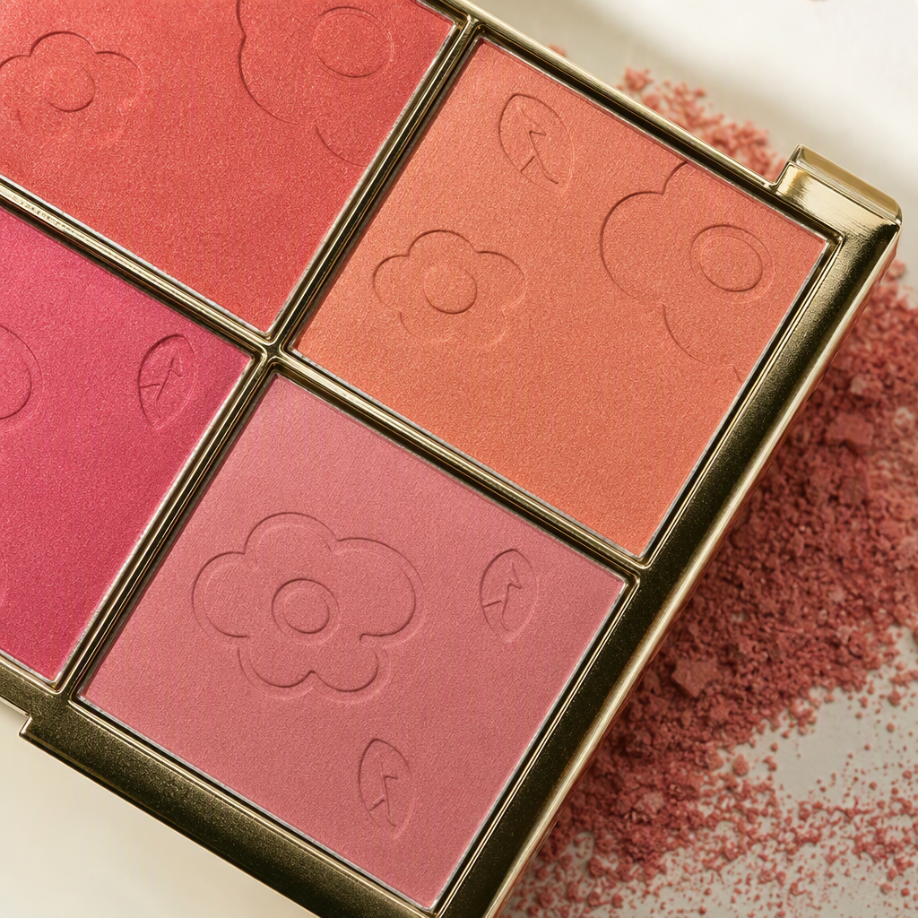 Multi-color facial makeup set combination plate, long-lasting color show, multi-effect contouring powder, blush and eyeshadow plate for women Specification image