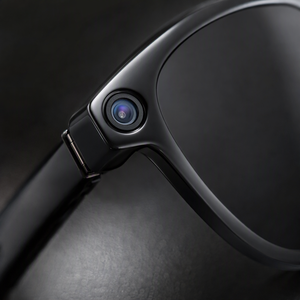 The black packaging box portable smart glasses with multi-functional high-definition display are suitable for office and leisure scenarios Application Scenario