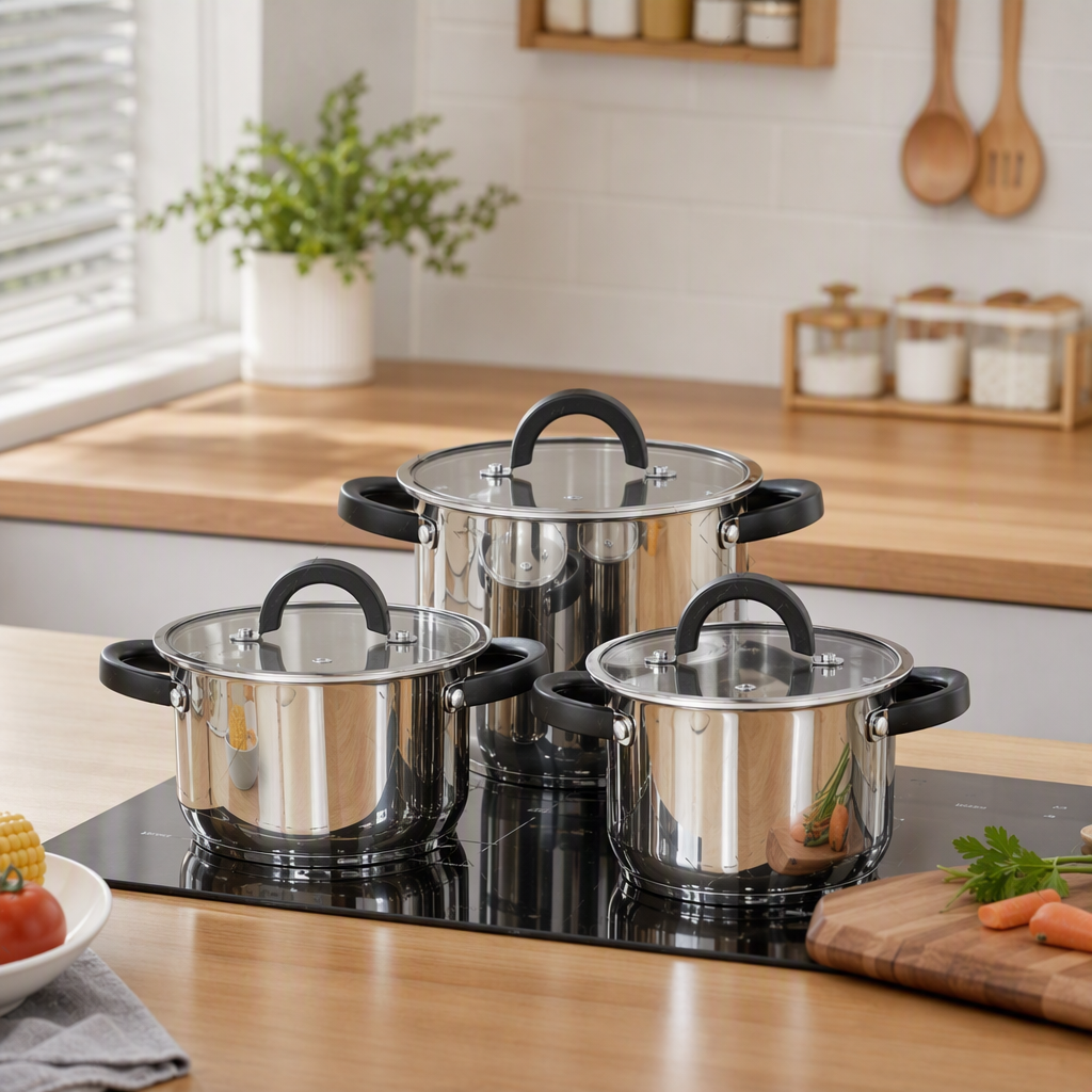Juego multifuncional de utensilios de cocina olla casera olla de cocina combinada conjunto de utensilios de cocina duradero y práctico HR187-3 Specification image