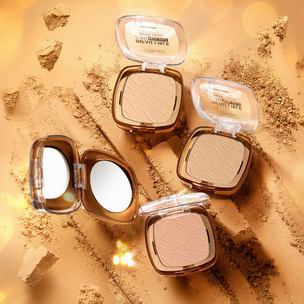 Long-lasting oil-control powder compact, natural concealer, touch-up foundation, setting powder, loose powder, light and breathable makeup products Item Picture