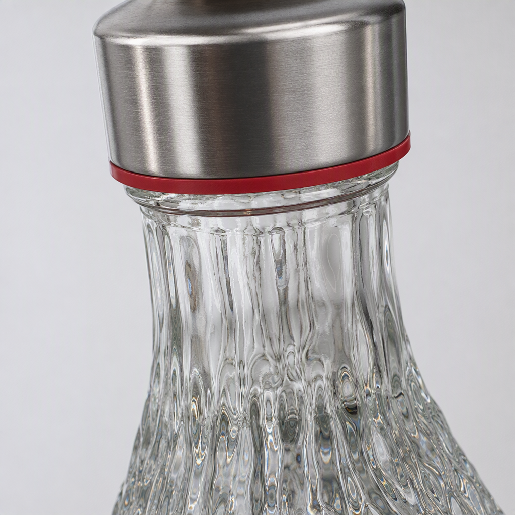 Creative transparent texture glass bottles for home decoration, storage, multi-functional kitchenware, ornaments and handicrafts Application Scenario