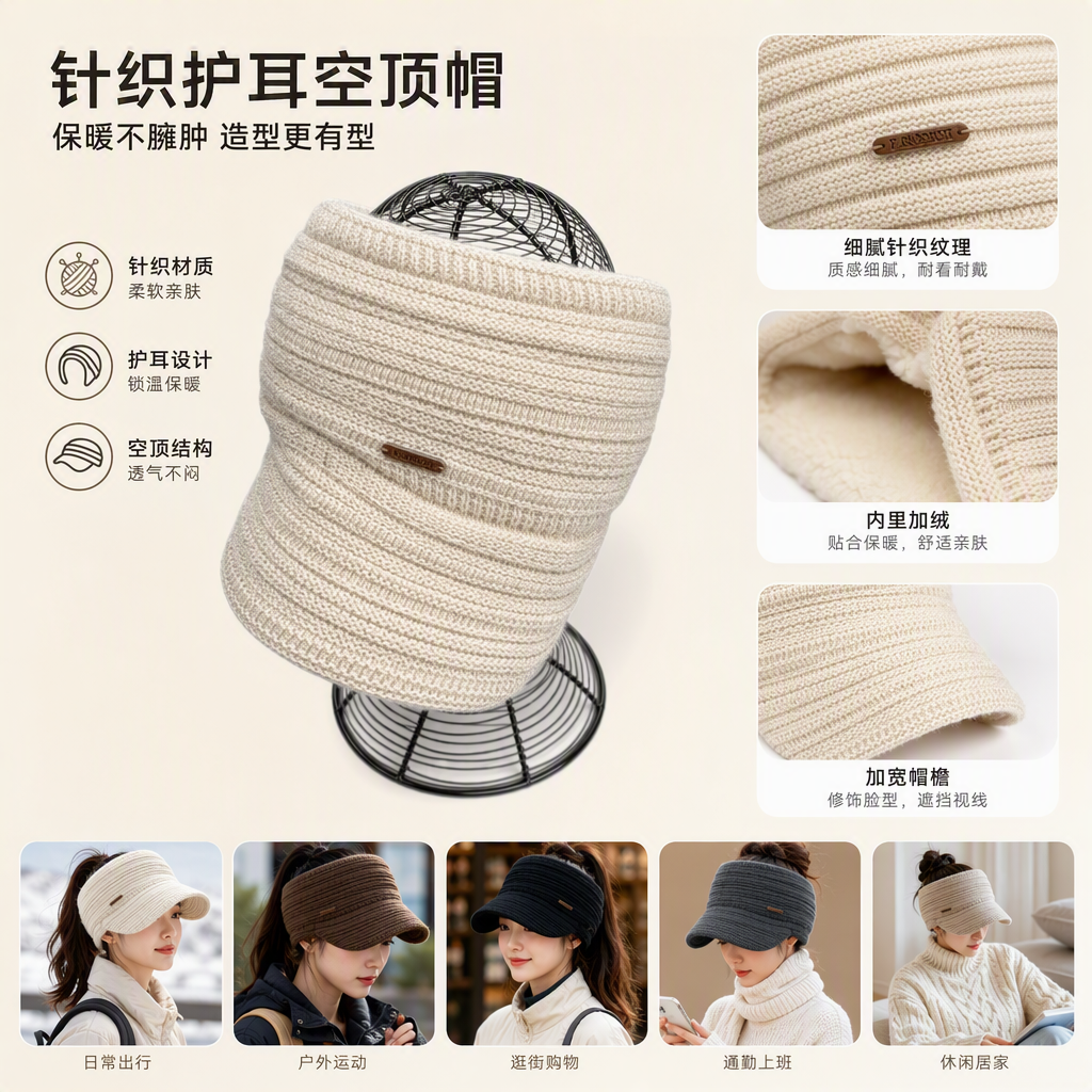 Fashionable and versatile knitted hats for men and women, warm and casual hats for autumn and winter, soft and comfortable, available in multiple colors