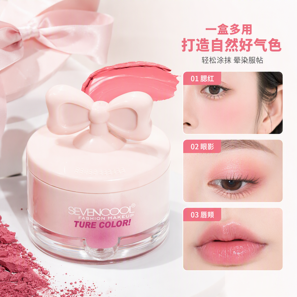 Colorful facial makeup is long-lasting and does not smudge. The natural makeup look is suitable for various occasions Application Scenario