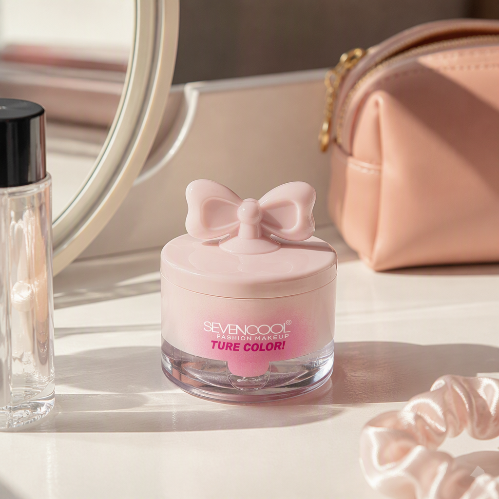 Colorful facial makeup is long-lasting and does not smudge. The natural makeup look is suitable for various occasions
