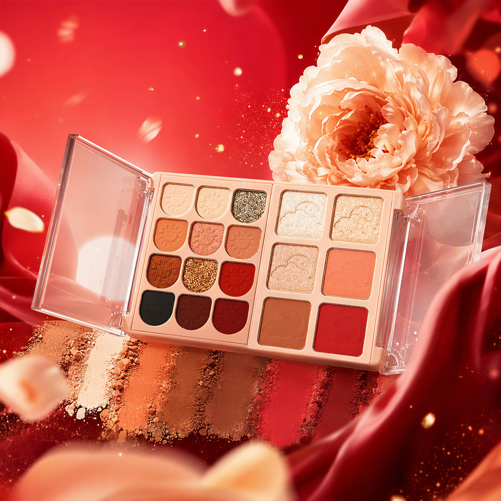 Long-lasting color-changing eyeshadow palette, multi-color matching, natural makeup, daily makeup, eye makeup products details Picture