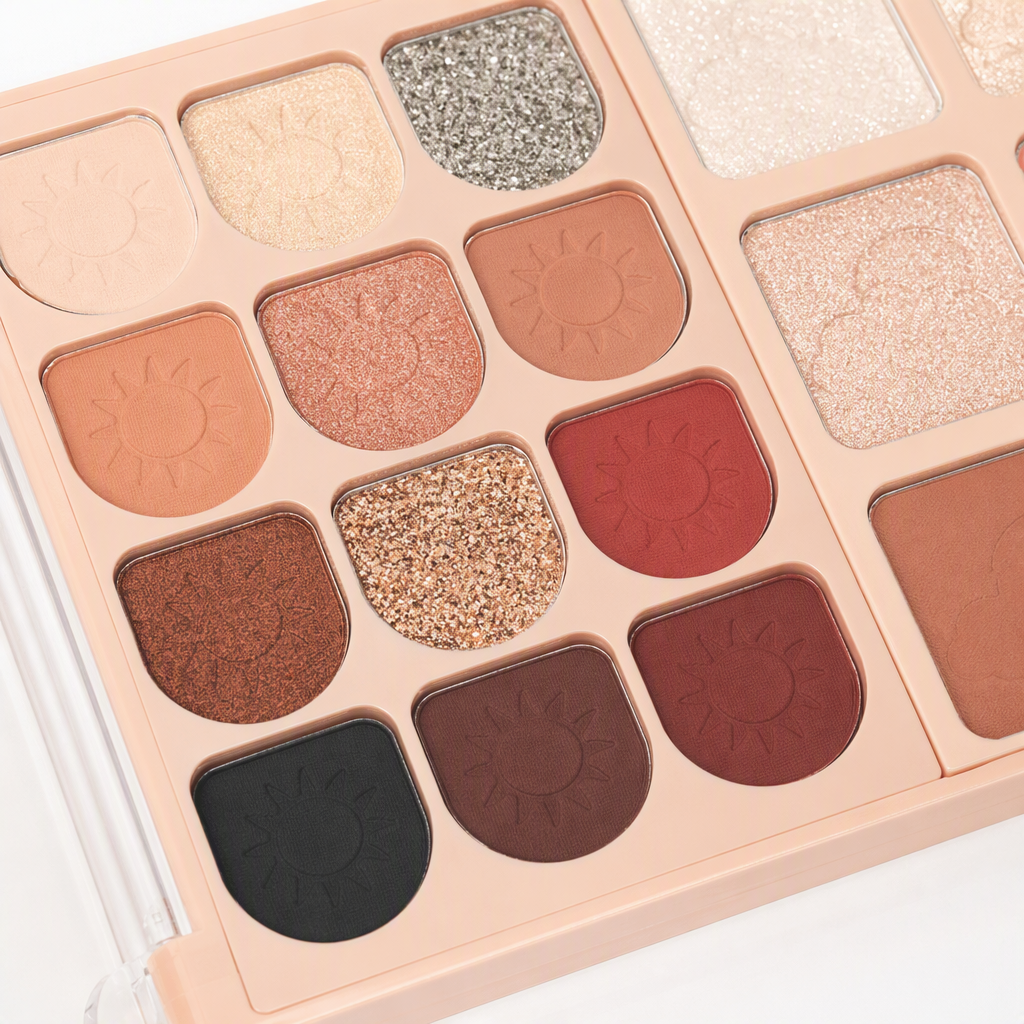 Long-lasting color-changing eyeshadow palette, multi-color matching, natural makeup, daily makeup, eye makeup products Item Picture