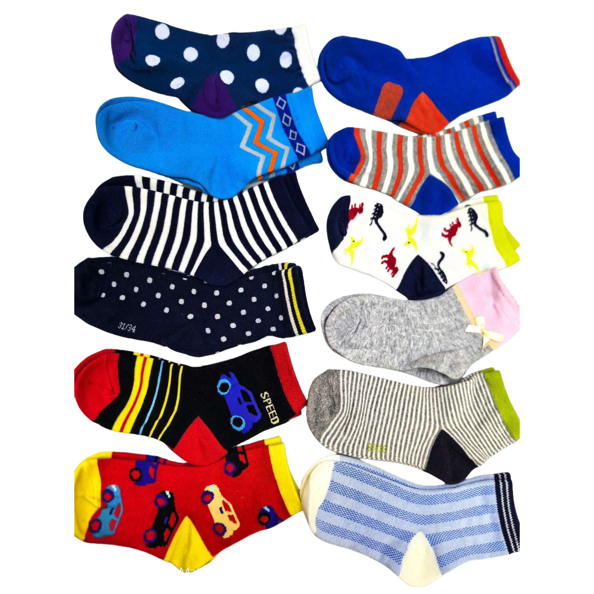 جوارب الأطفال الكرتونية الملونة Item Picture