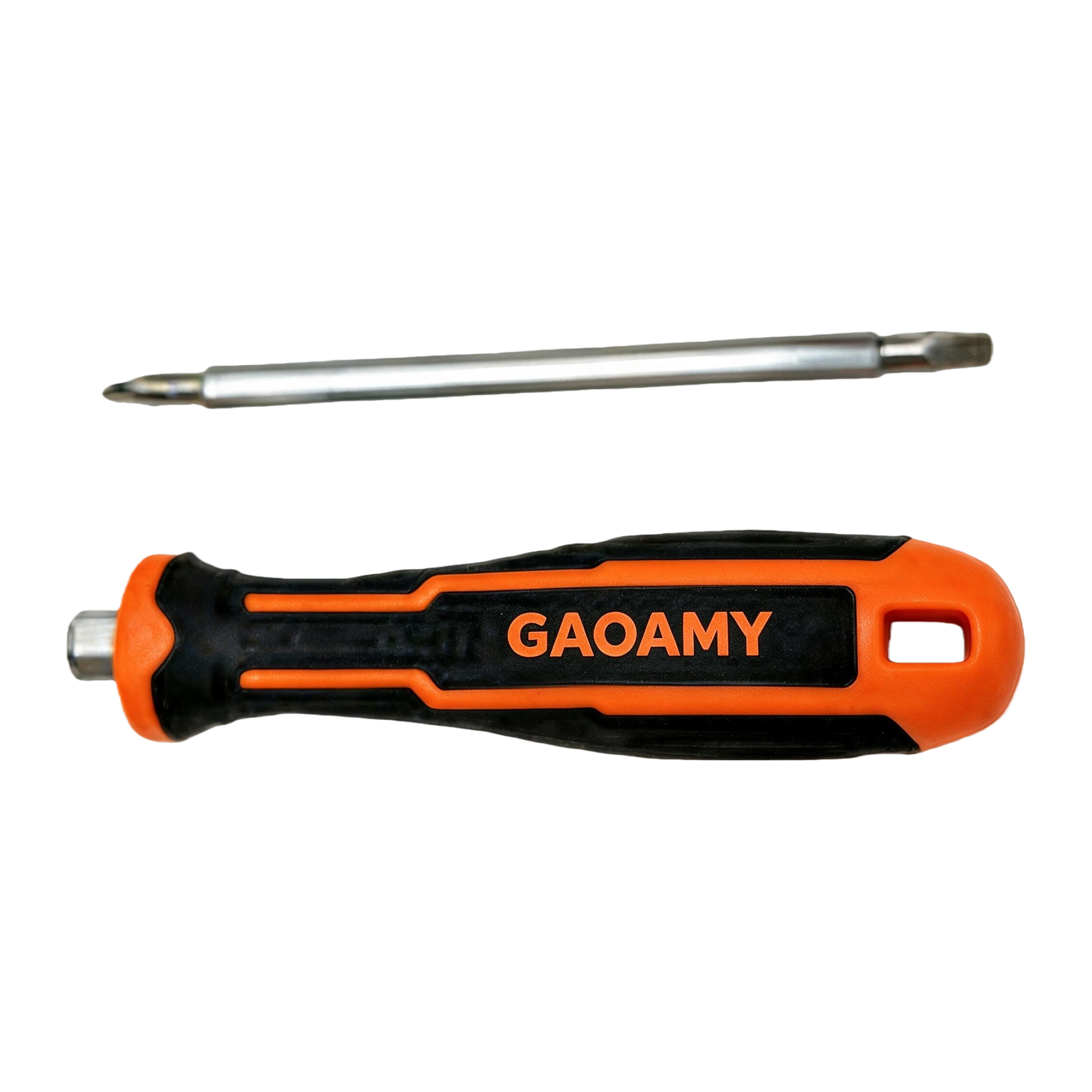 Multi-functional cross-head screwdriver, a manual tool for home repair, is a durable and portable hardware accessory Item Picture
