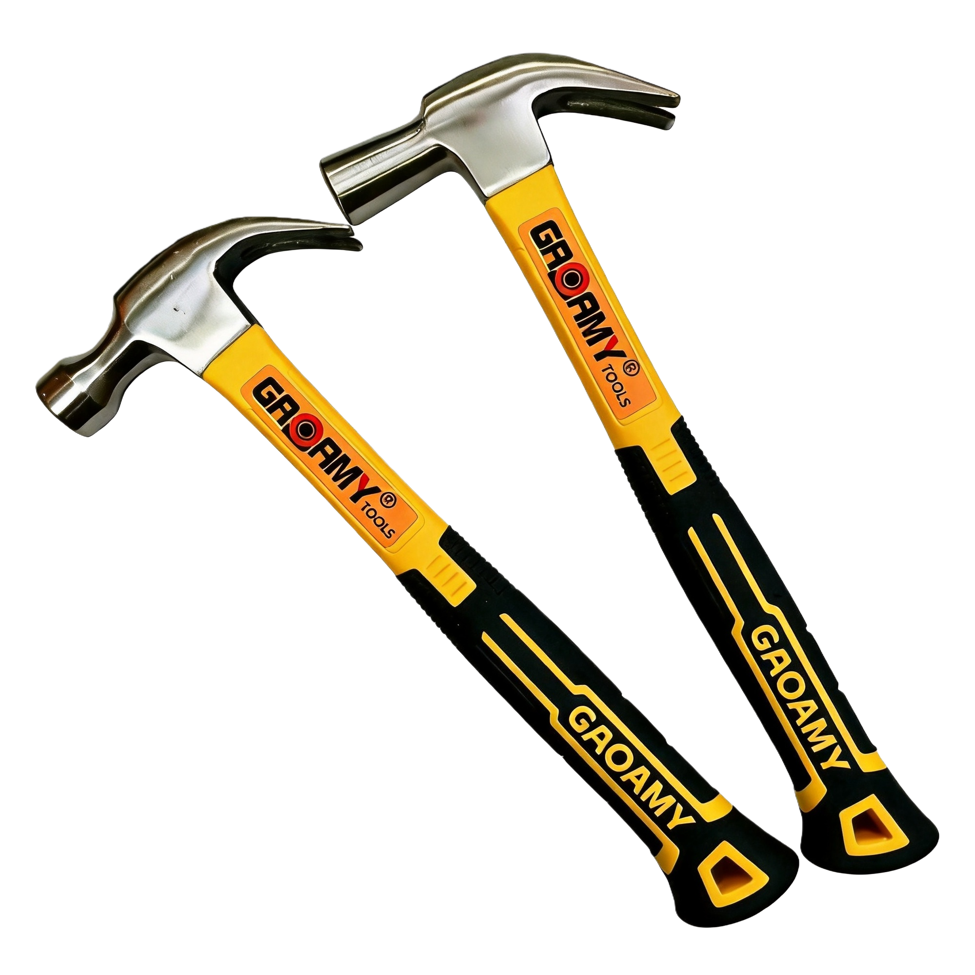 Multi-functional hand hammer with metal handle, practical tool for repair, carpentry, decoration, household hardware accessories