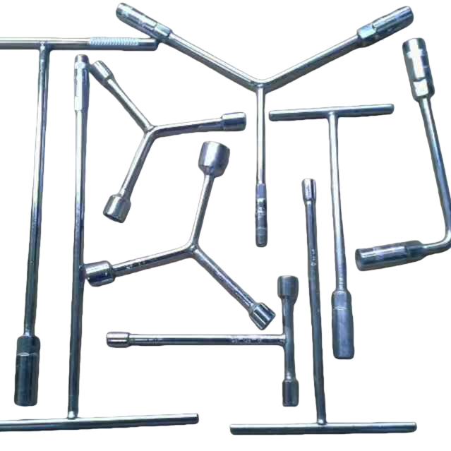 Multi-functional metal wrench, manual tool, durable maintenance and repair, hardware accessories, silver model Item Picture