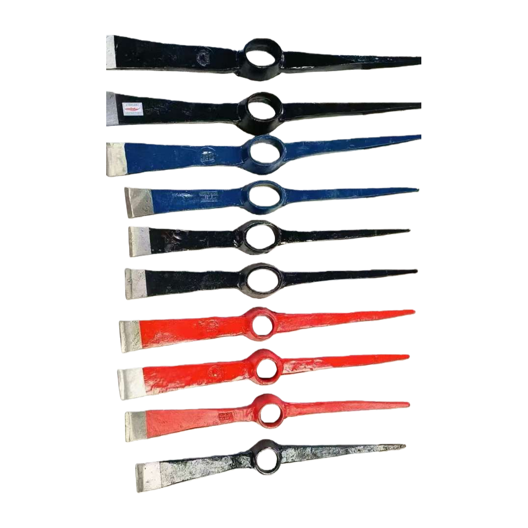 Colorful manual pickaxes, multi-purpose gardening tools, durable steel craftsmanship, portable maintenance tools Item Picture