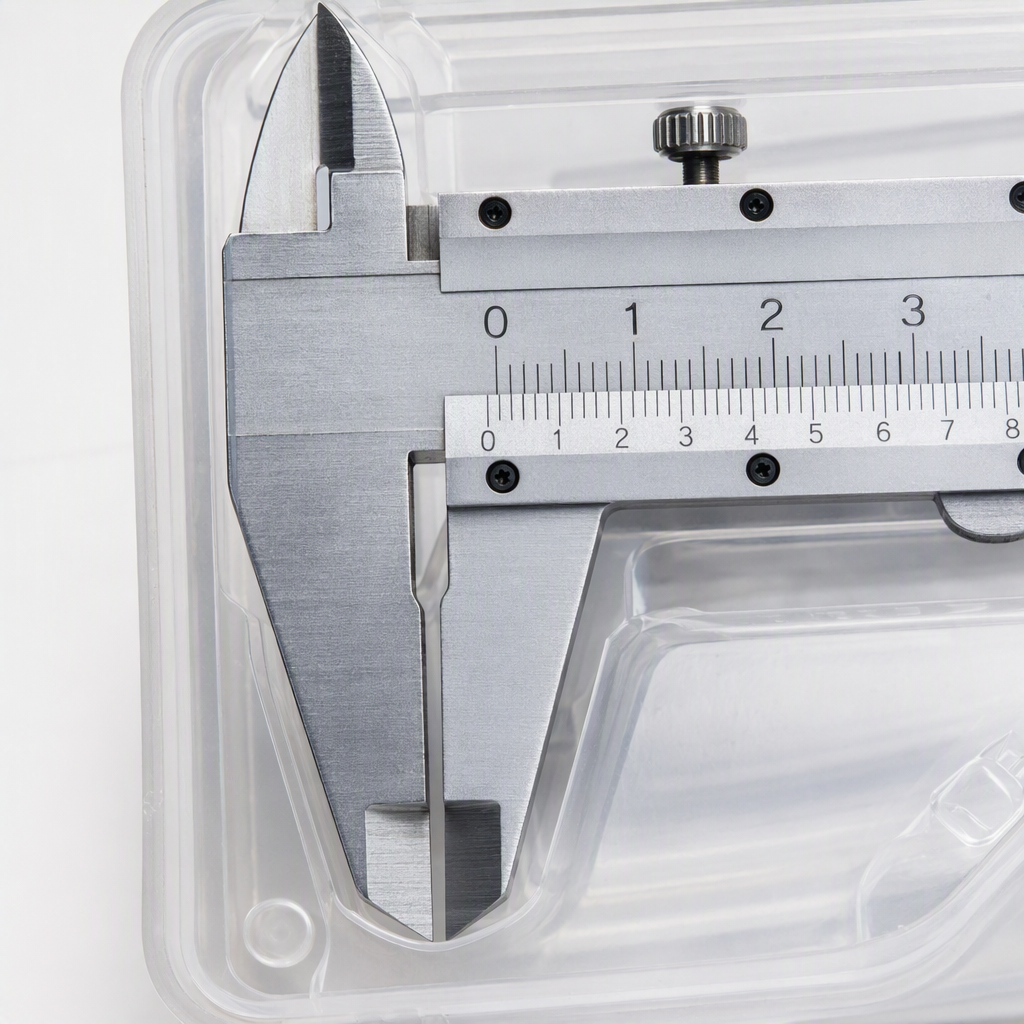 Multi-functional dial caliper digital display vernier measuring tool, precision industrial-grade parts inspection instrument Specification image