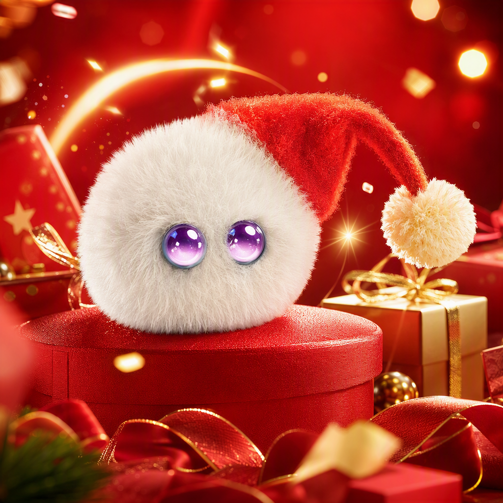 Creative office Christmas decorations, festive cultural atmosphere arrangement, Christmas supplies and decorative items details Picture