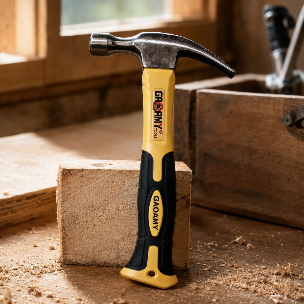 The multi-functional hand hammer is a household industrial hardware tool that is sturdy and durable, with a portable and practical handle Application Scenario