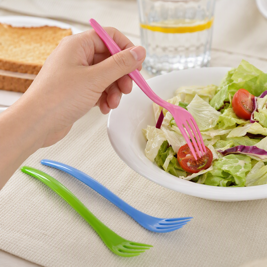 Plastic fork 12pc set