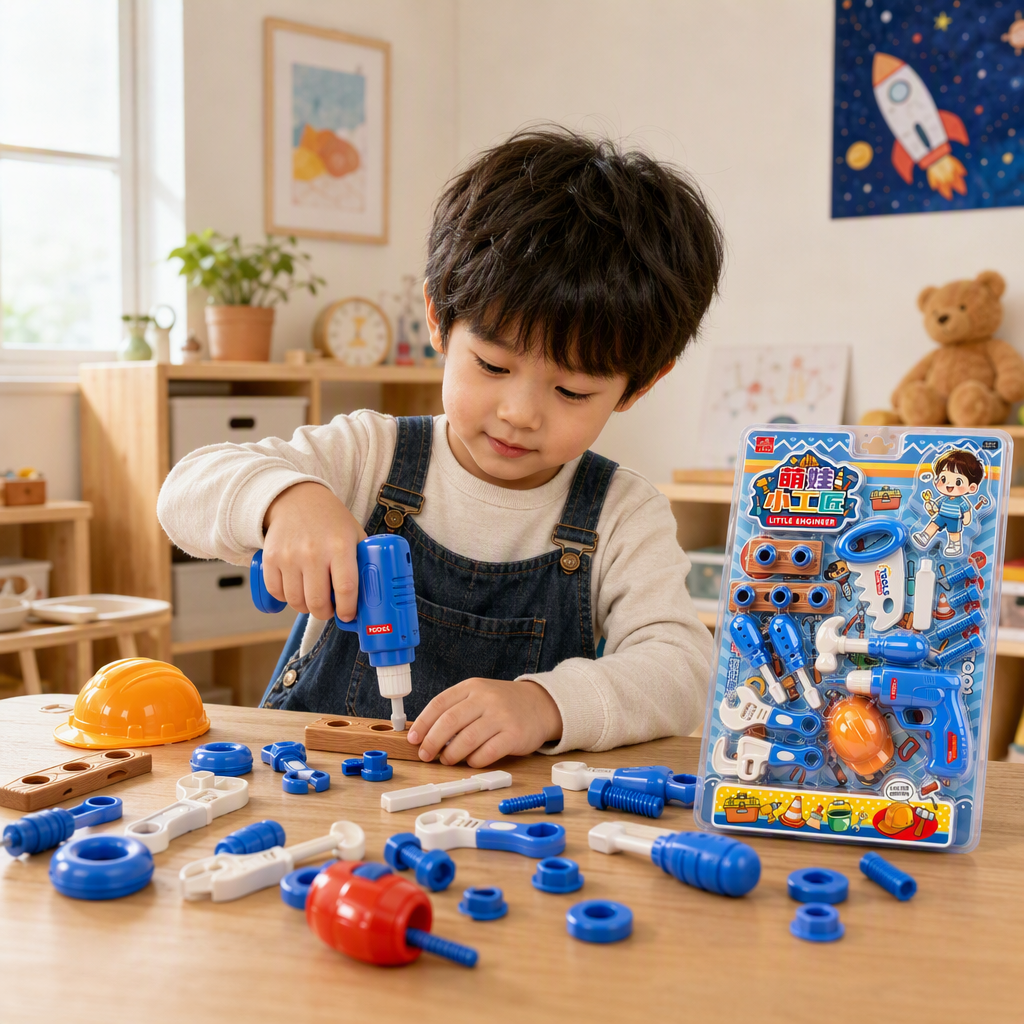 Multi-functional blue tool set, home repair toolbox, manual tool combination, portable repair tool set details Picture
