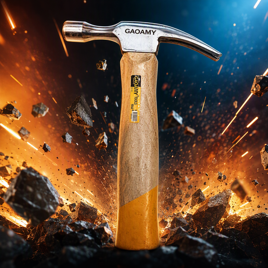 Multi-functional metal hand hammer, a household repair tool, practical and durable, handheld hammer, construction site hardware accessories