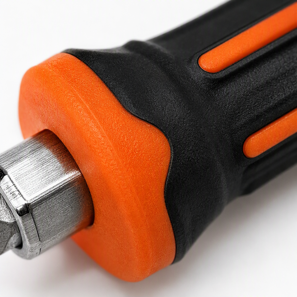 Multi-functional cross-head screwdriver, a manual tool for home repair, is a durable and portable hardware accessory Specification image