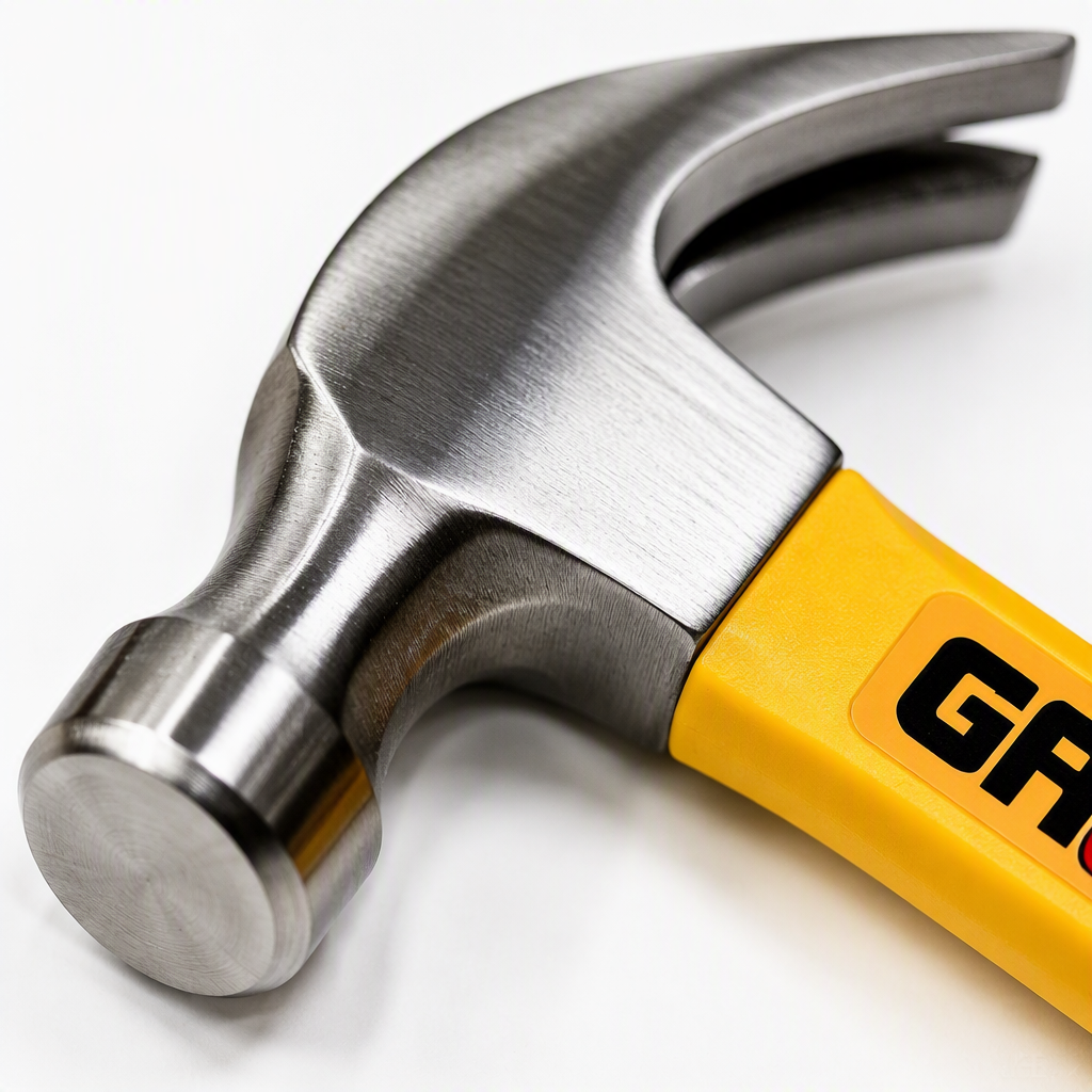 Multi-functional hand hammer with metal handle, practical tool for repair, carpentry, decoration, household hardware accessories details Picture
