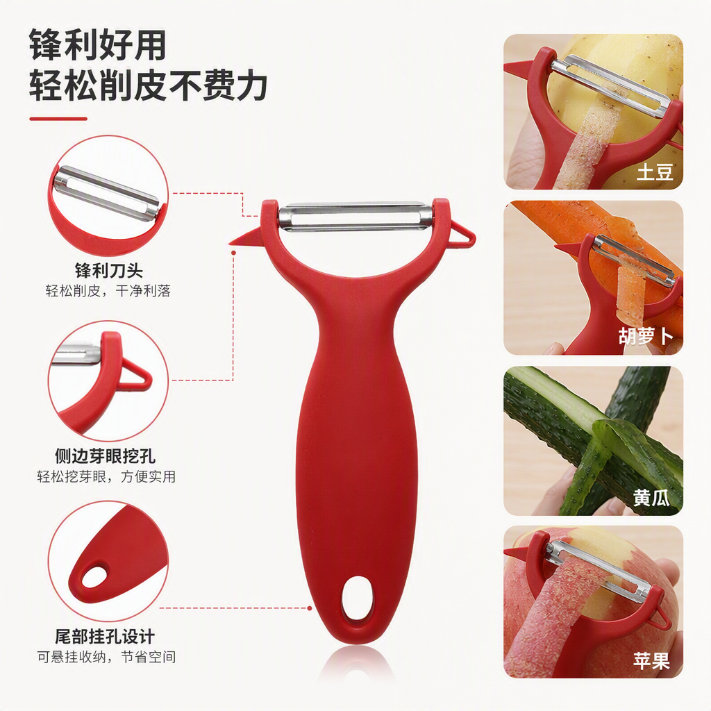 Multifuncional handheld peeler herramientas de peeling de frutas y verduras portátil suministros de cocina